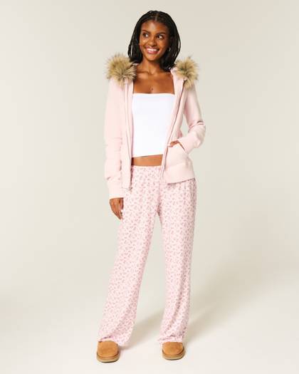 Always Cozy Wide-Leg Pants