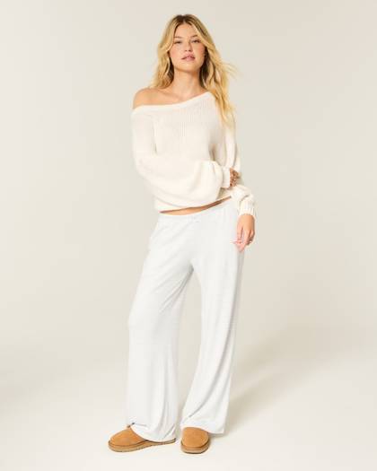 Always Cozy Wide-Leg Pants