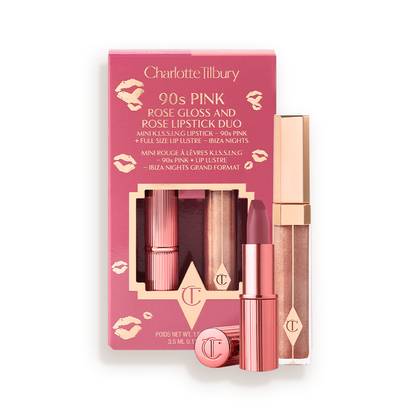 Charlotte Tilbury Gloss & Lipstick Duo - 90s Pink