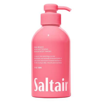 Saltair Pink Beach Serum Body Wash - Coconut Scent - 17 fl oz: Basic Cleansing, Whole Body, Gel, Pump Bottle