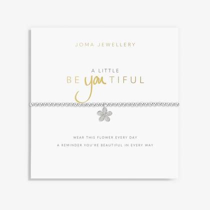 A Little 'Be-You-Tiful' Bracelet in Silver Plating