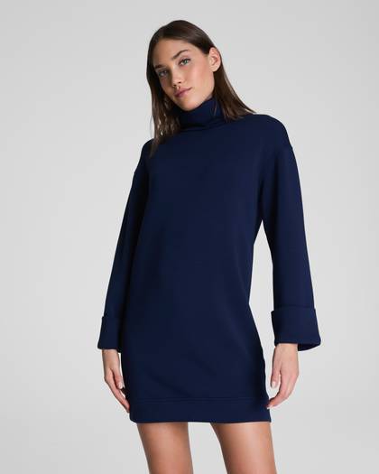 SPANX AirEssentials® Turtleneck Dress | Timeless Navy - Navy