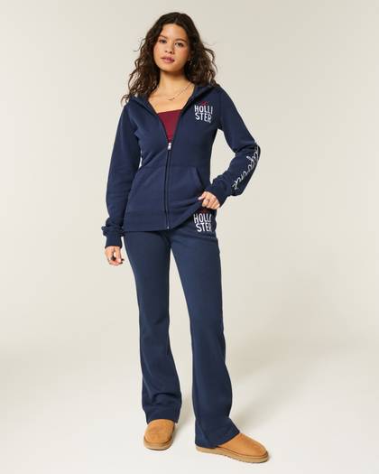 Logo Graphic Boot Sweatpants