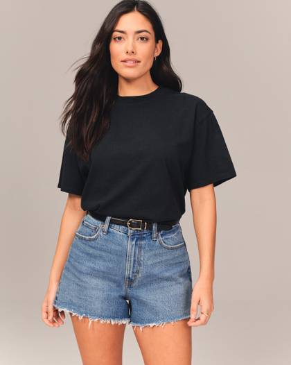 Curve Love High Rise 90s Cutoff Short