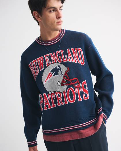 New England Patriots Crew Sweater