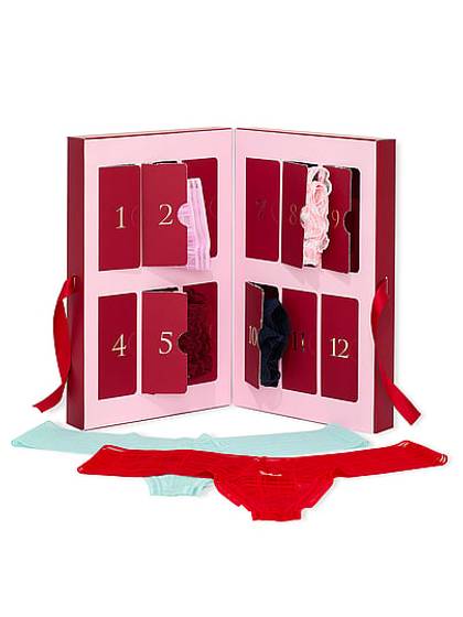 12 Days of Holiday Lacie Thong Panties Advent Calendar