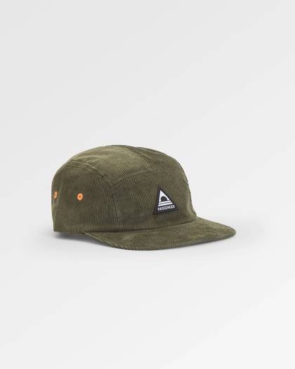 Fixie Cord 5 Panel Cap - Khaki