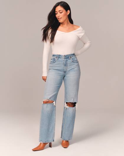 Curve Love High Rise 90s Relaxed Jean
