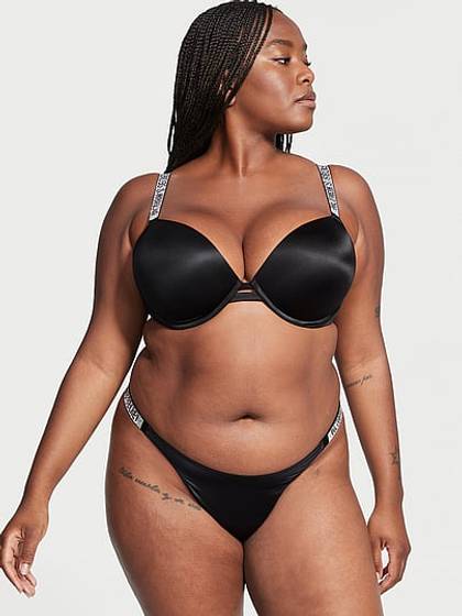 Shine Strap Thong Panty