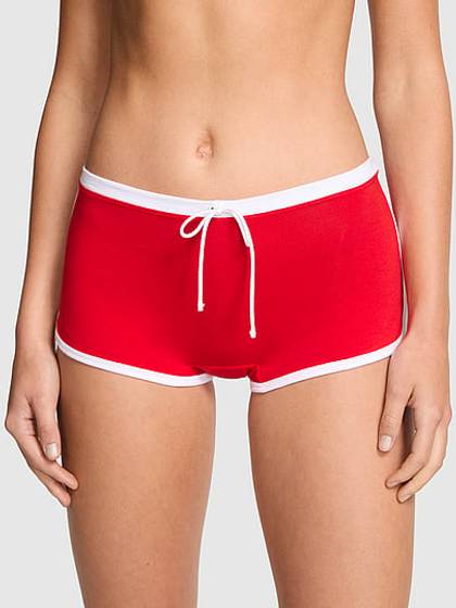 Cotton Dorm Boyshort Panty