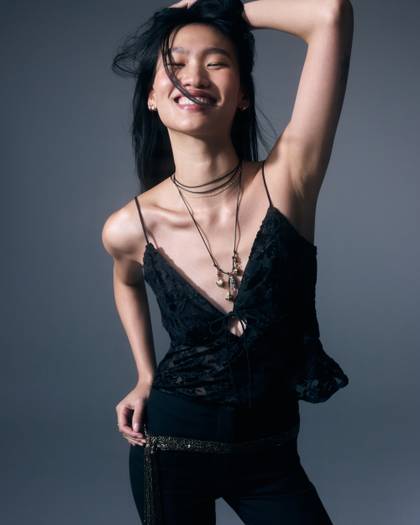 The A&F Bella Tie-Front Cami