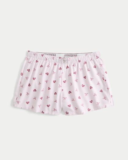 Flannel Boxer Shorts