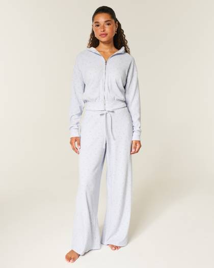 Gilly Hicks Always Cozy Waffle Baggy Pants