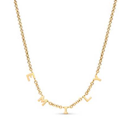 Made Mine Name Necklace (Gold)