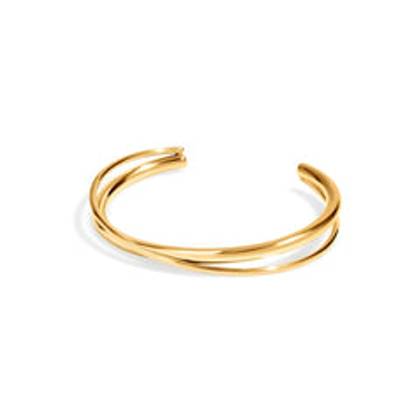 Crossover Bangle (Gold)