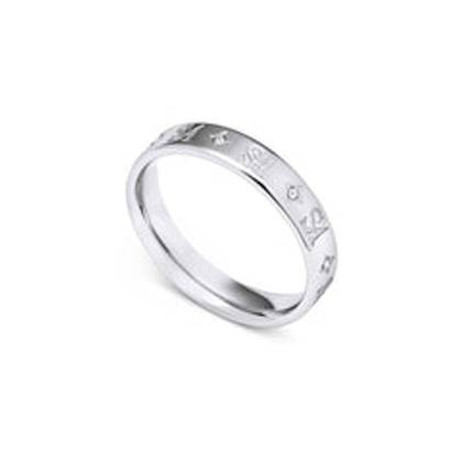 Own Way Monogram Ring (Silver)