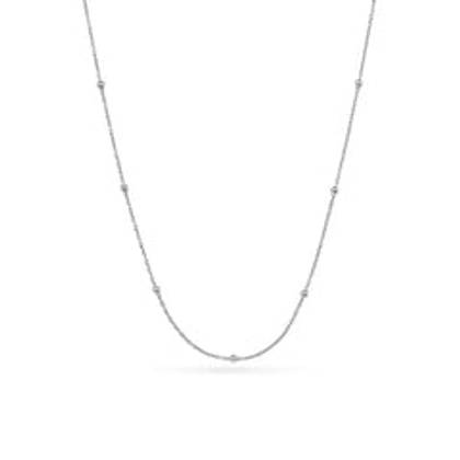 Sphere Chain Necklace (Silver)