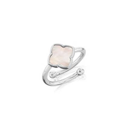 Pearl Clover Ring (Silver)