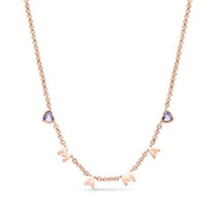 Made Mine Name Necklace (Rose Gold)