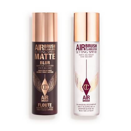 Charlotte Tilbury Airbrush Flawless Setting Spray Duo - Face Kit