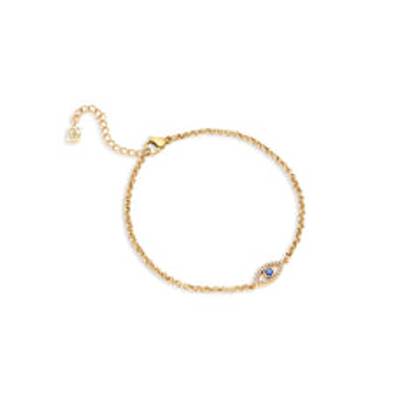 Evil Eye Bracelet (Gold)