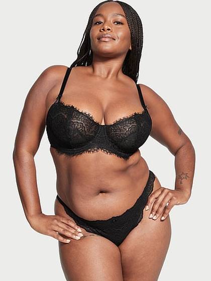 Wicked Unlined Lace Balconette Bra