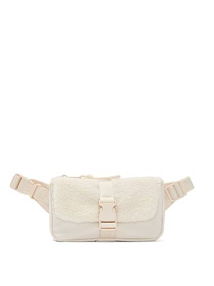 Plush Teddy Convertible Sling Bag