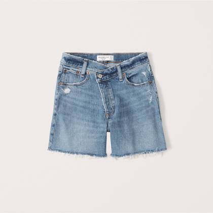 High Rise Dad Shorts