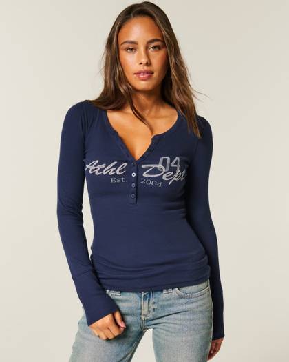 Athl Dept Graphic Henley