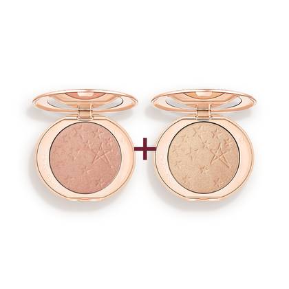 Charlotte Tilbury Hollywood Glow Glide Architect Highlighter Duo - Limited Time Offer