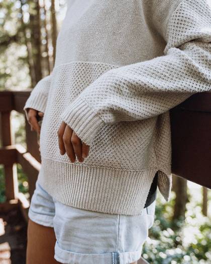 Cove Knitted Jumper - Off White