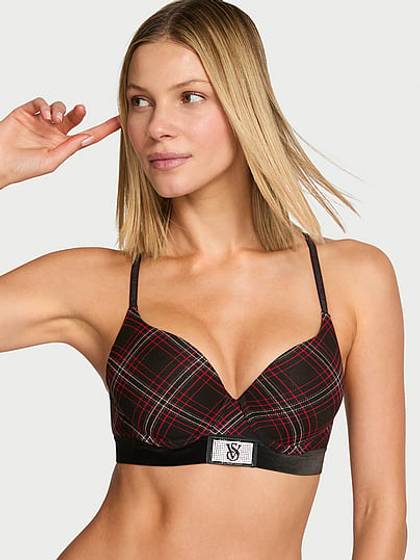 Perfect Shape Shine Patch Velvet Push-Up Bra