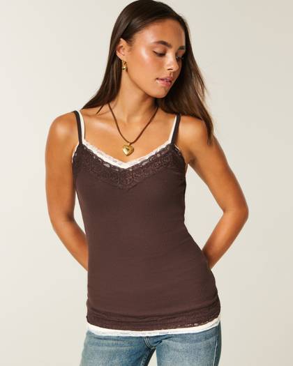 Lace Trim Cami