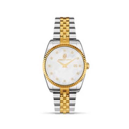 Mini Two Tone Pearl Link Belgravia 30 Watch