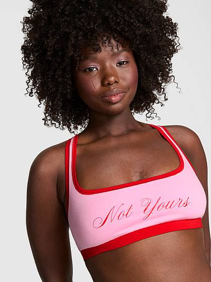 Cotton Unlined Racerback Bralette