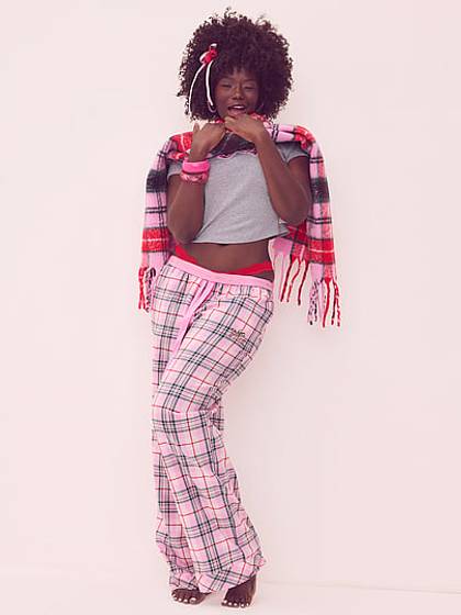 PINK x LoveShackFancy Flannel Pajama Pants