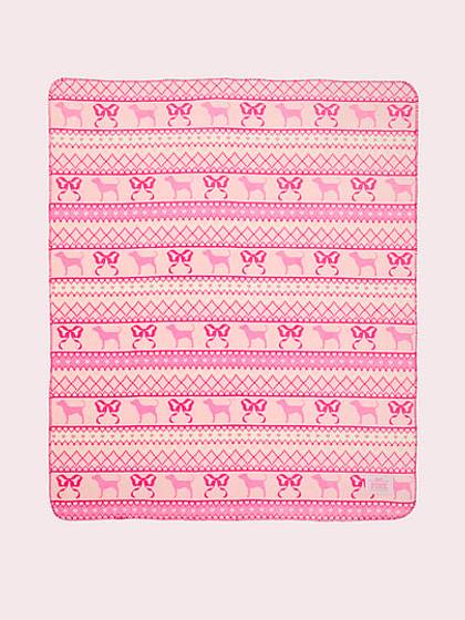 PINK x LoveShackFancy Cozy Plush Blanket