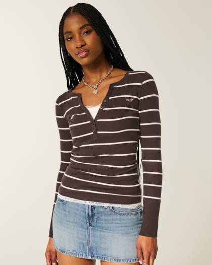 Long-Sleeve Icon Henley
