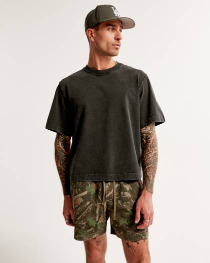 Premium Heavyweight Cropped Tee