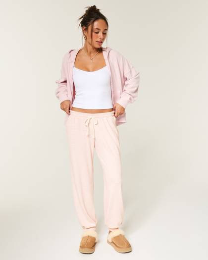 Gilly Hicks Always Cozy Waffle Baggy Joggers
