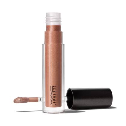 M·A·C Oh Baby Lipglass | MAC Sparkling Glitter Lip Gloss | Golden Bronze | .1 OZ / 3.1 ML
