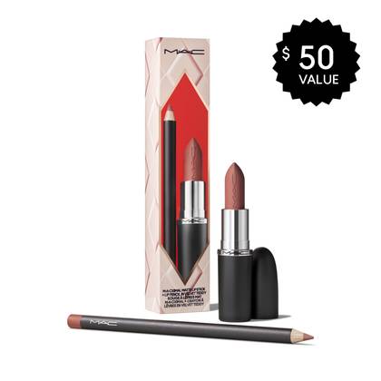 MAC - Topsy-Teddy Lip Kit - Velvet Teddy