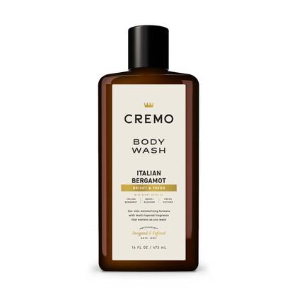 Cremo Italian Bergamot Body Wash - 16 fl oz: Basic Cleansing, Liquid Form, Whole Body Use, Bottle