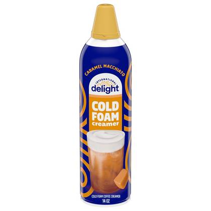International Delight Cold Foam Caramel Macchiato Coffee Creamer - 14oz