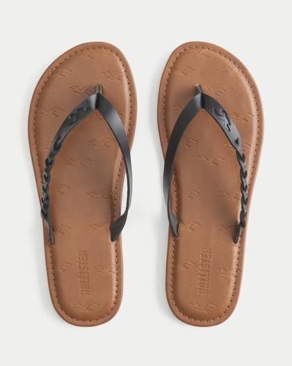 Braided Flip Flops