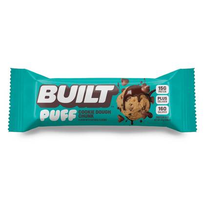 Built Bar Cookie Dough Chunk Puff Protein Bar - 15g Protein - 1.55oz