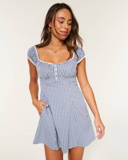 Henley Shirt Mini Dress