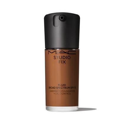 MAC - Studio Fix Fluid SPF 15 24HR Matte Foundation & Oil Control - NC55