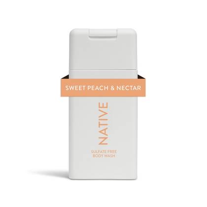 Native Body Wash - Sweet Peach & Nectar - 3 fl oz