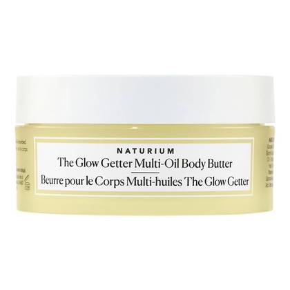 Naturium Mini The Glow Getter Body Butter - 2.5 fl oz: Firming Vanilla Moisturizer for Normal, Oily, Sensitive & Dry Skin